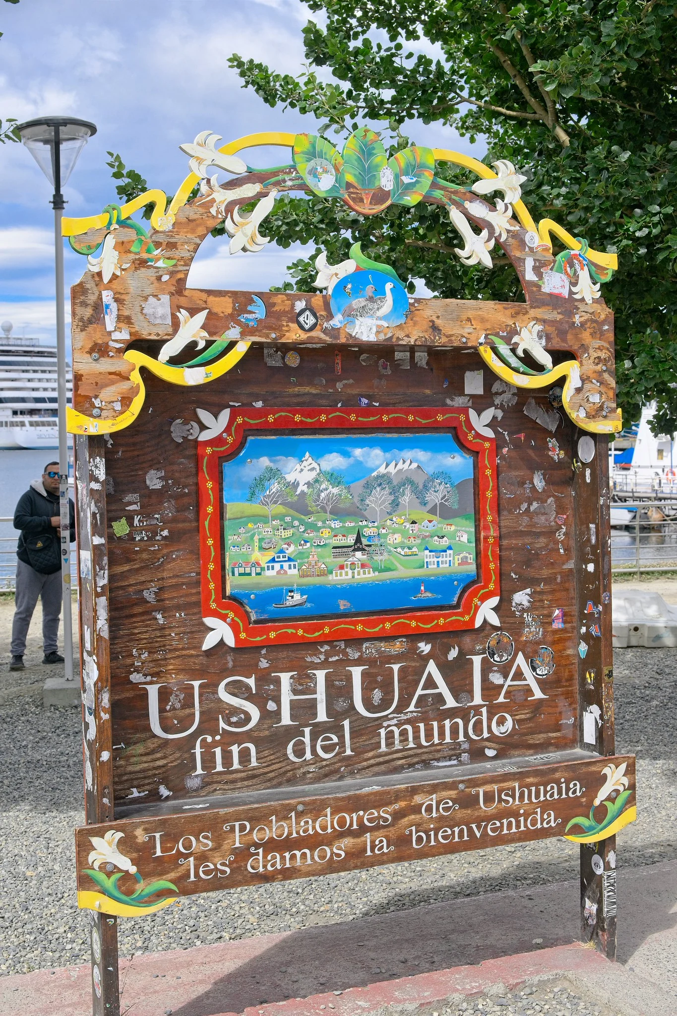 Foto de Cartel de Ushuaia Fin del Mundo